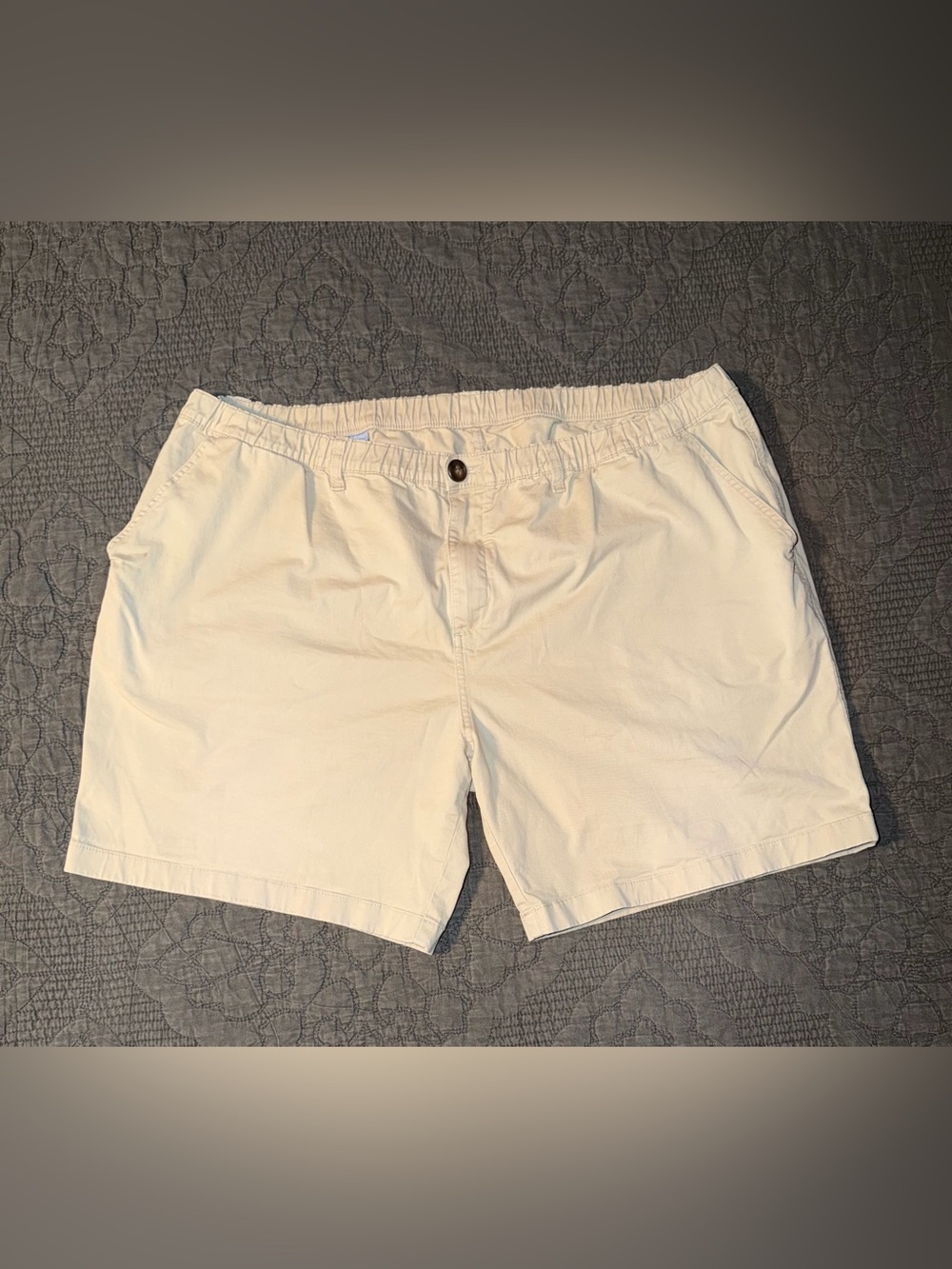 Chubbies Men's Original Stretch Shorts 7in. Inseam-Light Khaki Size-3XL